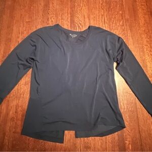Athleta Dark Blue Long Sleeve Top